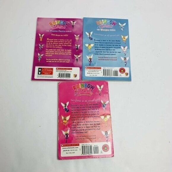 Rainbow Magic Books Series Magical Crafts Weather Fairies Daisy Meadows Lot of 3 - Picture 3 of 7